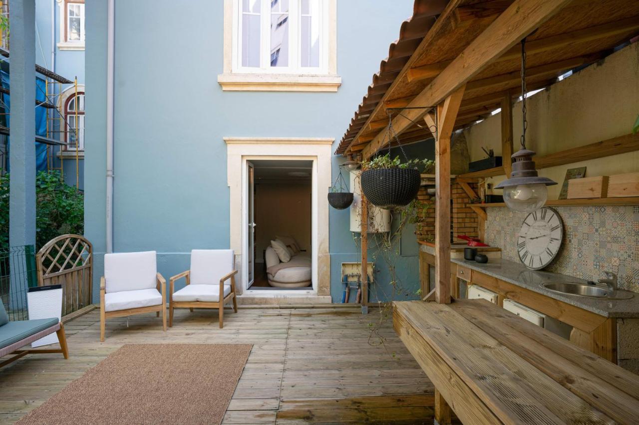 Charming Apt In Historic House 科英布拉 外观 照片